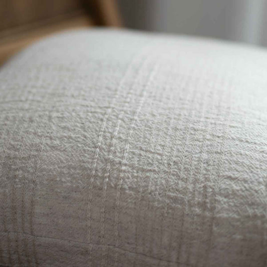 Textured Woven Pillow Cover