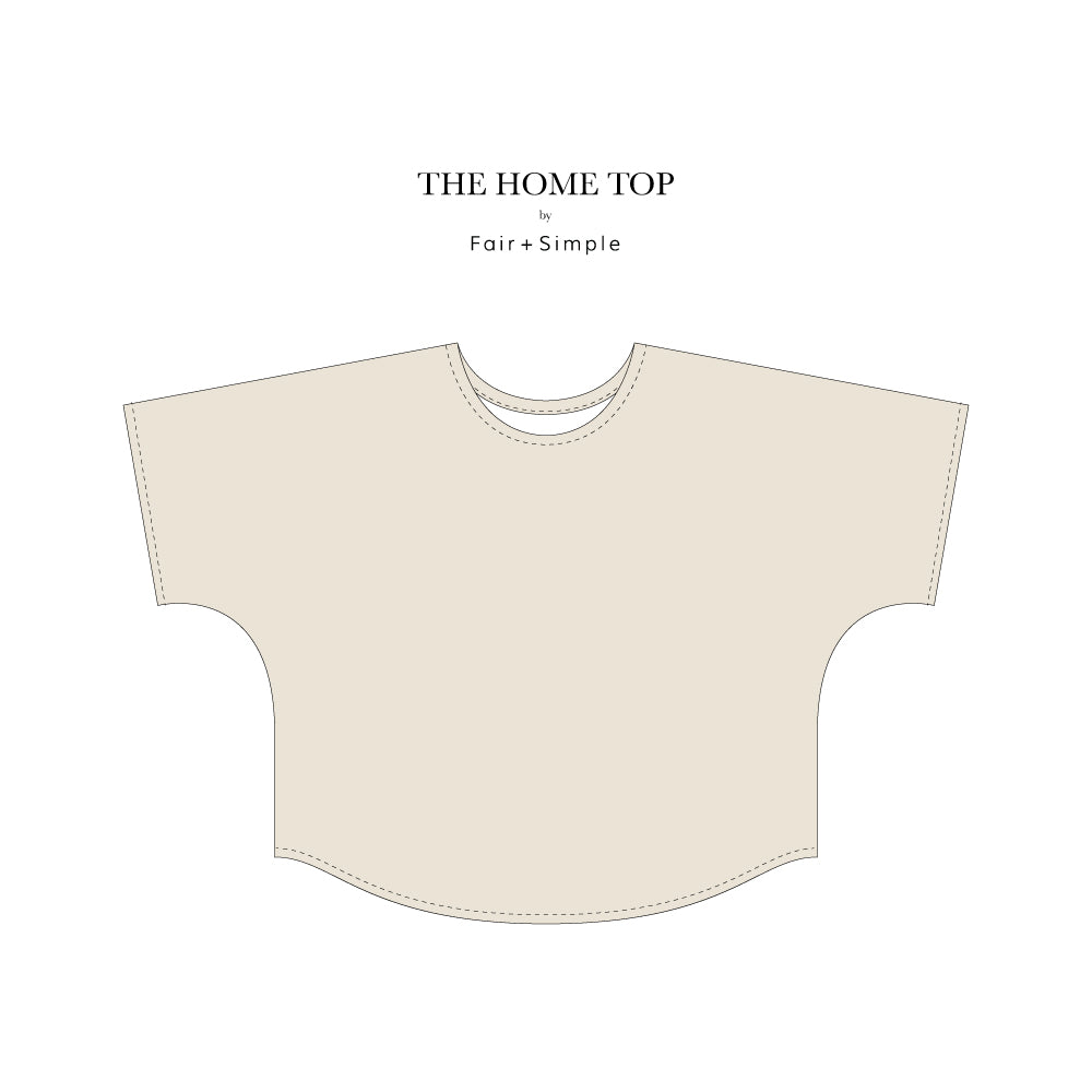 The Home Top | A Digital Sewing Pattern and Tutorial