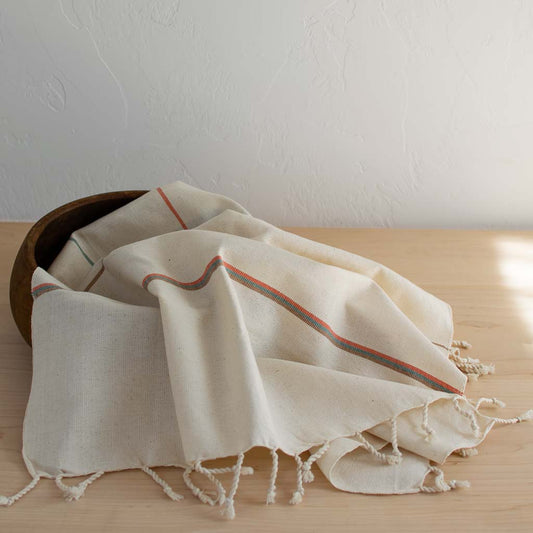 Oversized Woven Hand Towel in Verano
