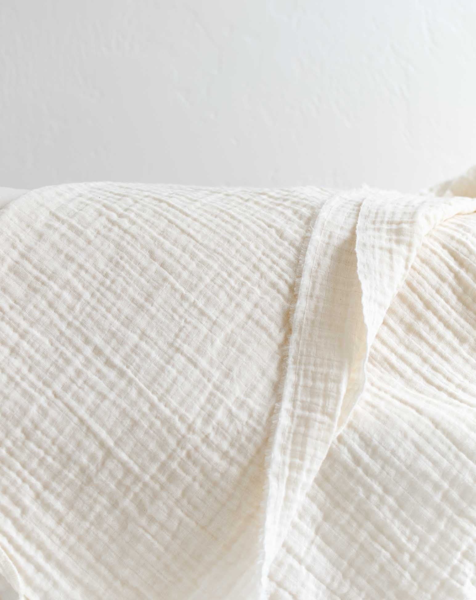 organic fair trade double gauze fabric by the yard