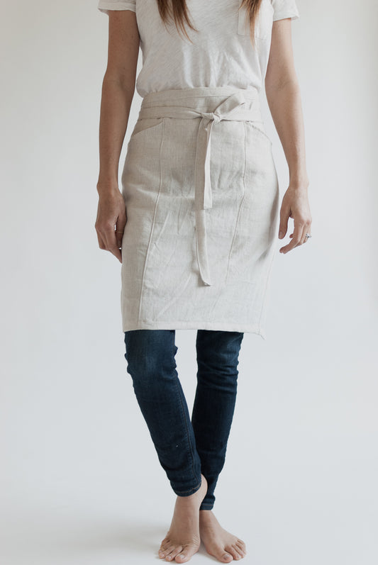 half apron digital sewing pattern