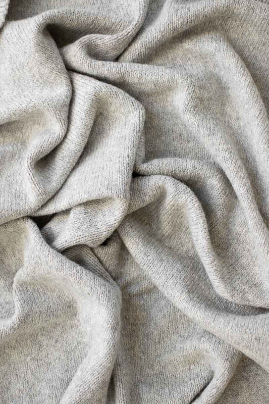 fair trade knit baby blanket