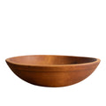 antique wooden butter bowl