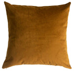 Brown pillow on a white background