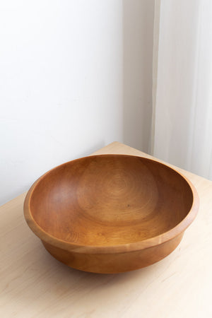 vintage wooden bowl