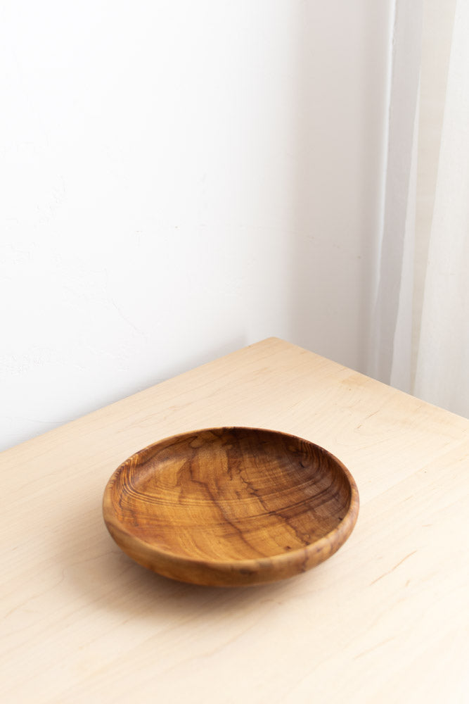 small wooden handmade bowl
