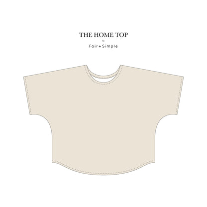 The Home Top | A Digital Sewing Pattern and Tutorial