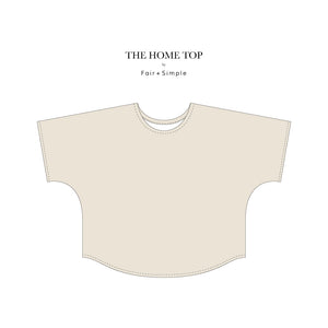 The Home Top | A Digital Sewing Pattern and Tutorial