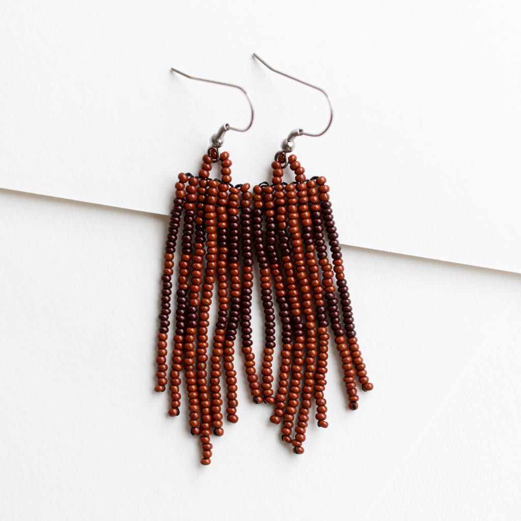fair trade beaded earrings