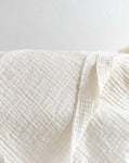 organic fair trade double gauze fabric by the yard