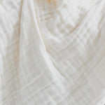 organic fair trade grid gauze fabric by the yard