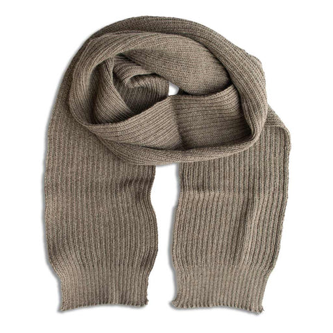 Peruvian alpaca knit scarf