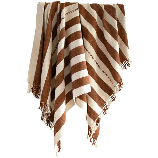 organic cotton cologrown throw blanket